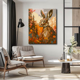 Paint by numbers painting rabbit in the forest